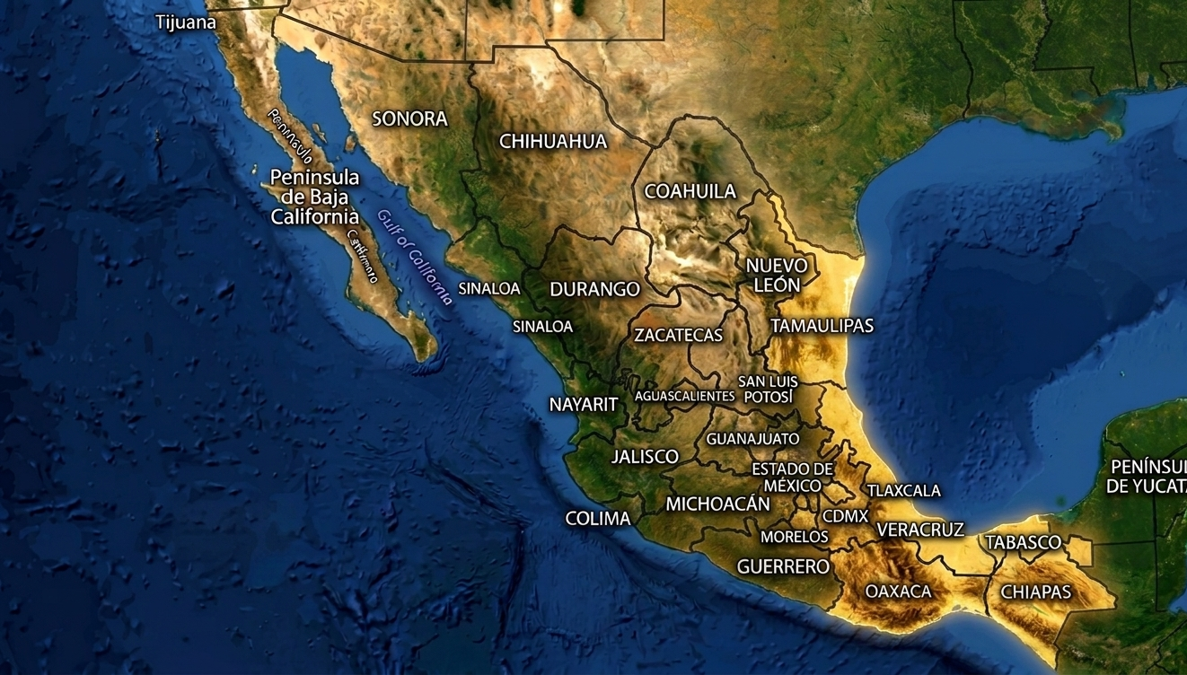 Cobertura Sureste satelital
